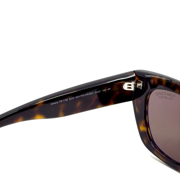 New, TOM FORD Athena Sunglasses TF1190 52H Authentic main image 4